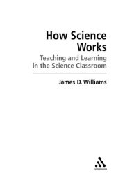 Couverture : How science works