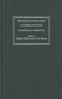 Couverture : Corruption