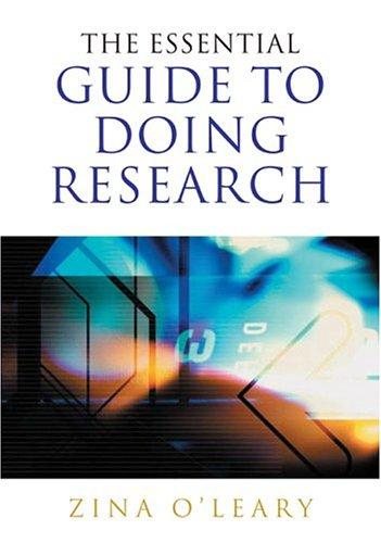 Couverture : The essential guide to doing research