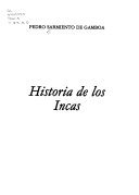 Couverture : Historia de los Incas