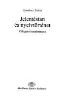 Couverture : Jelentéstan és nyelvtörténet
