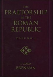 Couverture : The praetorship in the Roman Republic