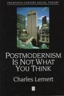 Couverture : Postmodernism is not what you think