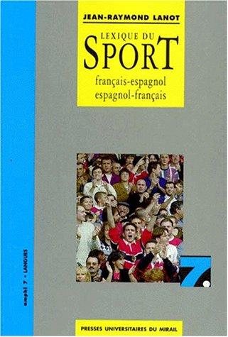 Couverture : Lexique du sport