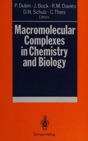 Couverture : Macromolecular complexes in chemistry and biology