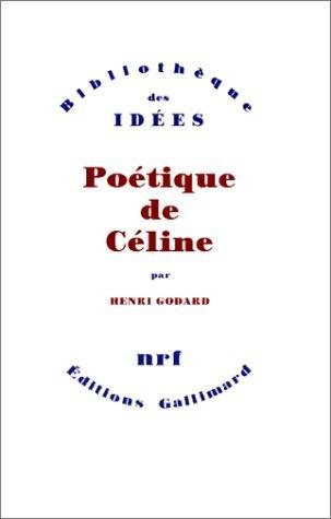 Couverture : Poétique de Céline