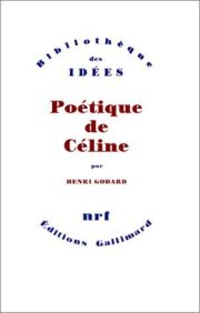 Couverture : Poétique de Céline