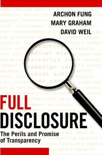 Couverture : Full disclosure