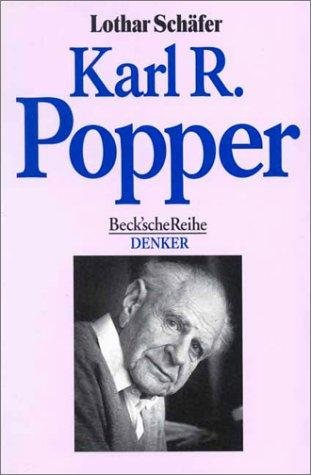 Couverture : Karl R. Popper