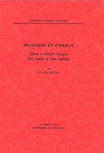 Couverture : Prophète et Pierrot