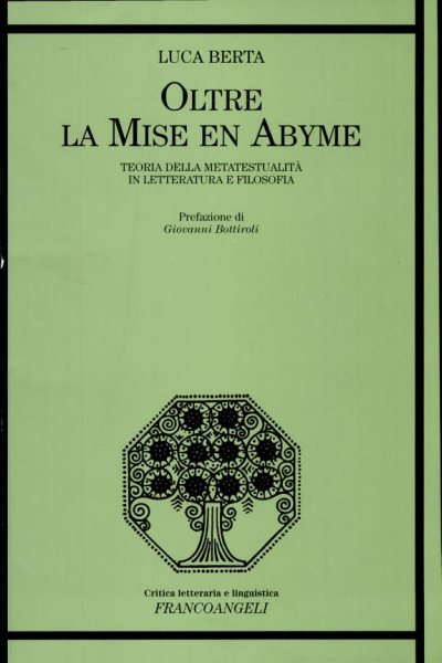 Couverture : Oltre la mise en abyme