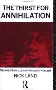 Couverture : The thirst for annihilation