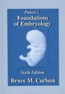 Couverture : Foundations of embryology