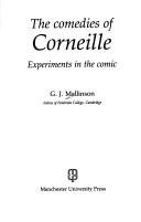 Couverture : The comedies of Corneille