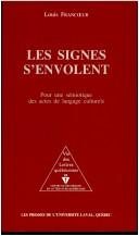 Couverture : Les signes s'envolent