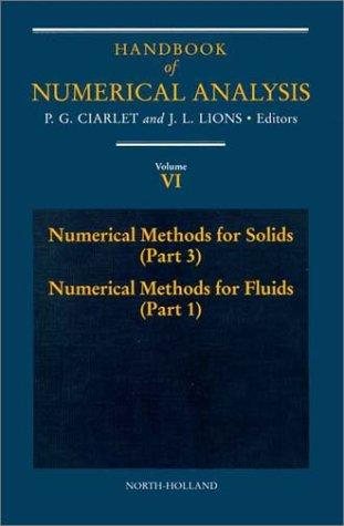 Couverture : Handbook of numerical analysis