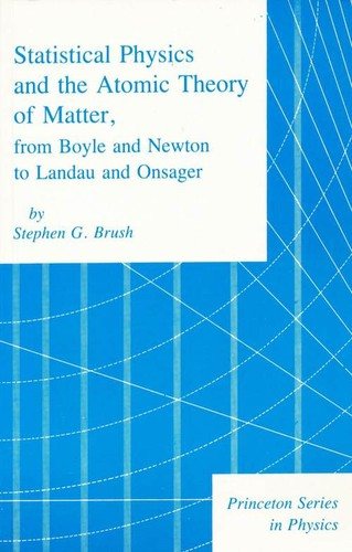 Couverture : Statistical physics and the atomic theory of matter