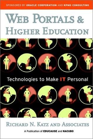 Couverture : Web portals and higher education