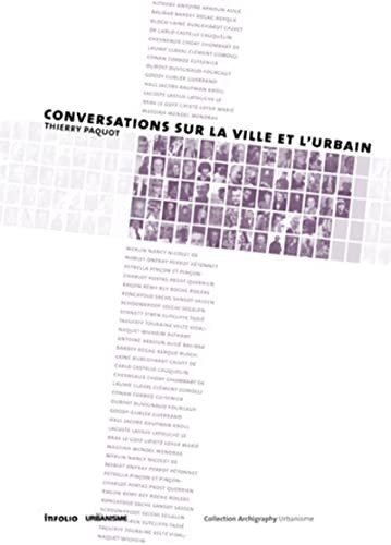Couverture : Conversations sur la ville et l'urbain