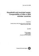 Couverture : Household and municipal waste