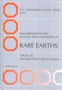 Couverture : Handbook on the physics and chemistry of rare earths