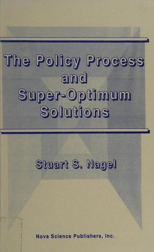 Couverture : The Policy Process and Super-Optimum Solutions