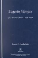 Couverture : Eugenio Montale