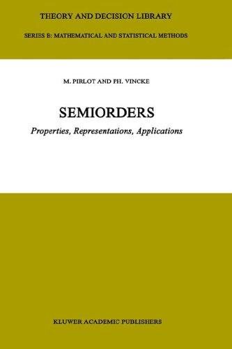Couverture : Semiorders