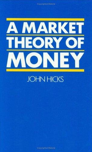 Couverture : A market theory of money