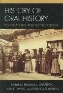 Couverture : History of Oral History