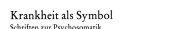 Couverture : Krankheit als Symbol