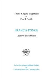 Couverture : Francis Ponge