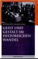 Couverture : Geist und Gestalt im historischen Wandel