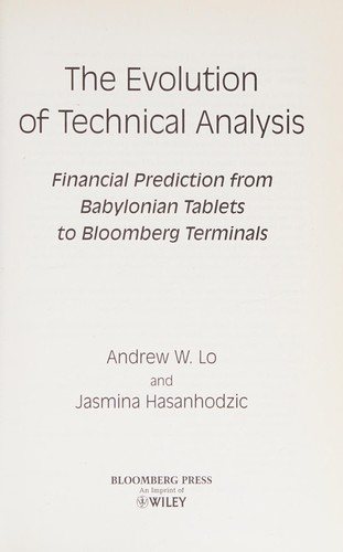 Couverture : The evolution of technical analysis