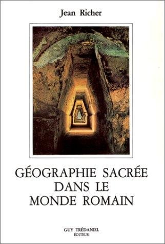Couverture : Géographie sacrée dans le monde romain