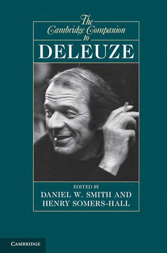 Couverture : The Cambridge Companion to Deleuze