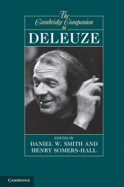 Couverture : The Cambridge Companion to Deleuze