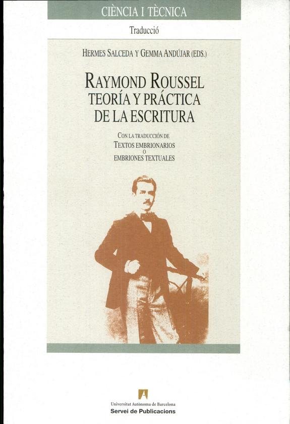 Couverture : Raymond Roussel