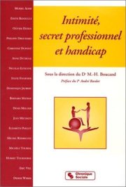 Couverture : Intimité, secret professionnel et handicap