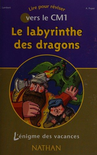 Couverture : Le labyrinthe des dragons