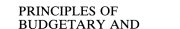 Couverture : Principles of Budgetary and Financial Policy