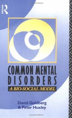 Couverture : Common mental disorders