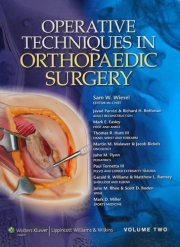 Couverture : Operative Orthopaedics