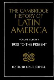 Couverture : Latin America since 1930.