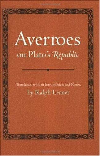 Couverture : Averroes on Plato's Republic