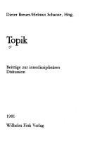 Couverture : Topik