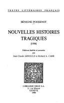 Couverture : Nouvelles histoires tragiques (1586)