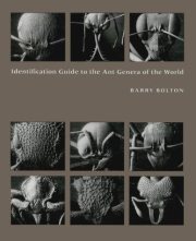 Couverture : Identification guide to the ant genera of the world