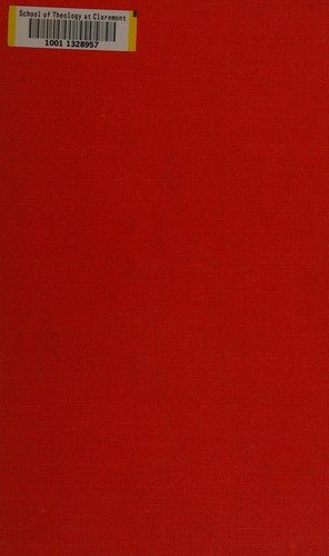 Couverture : Christian thought, its history and application