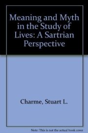 Couverture : Meaning and myth in the study of lives